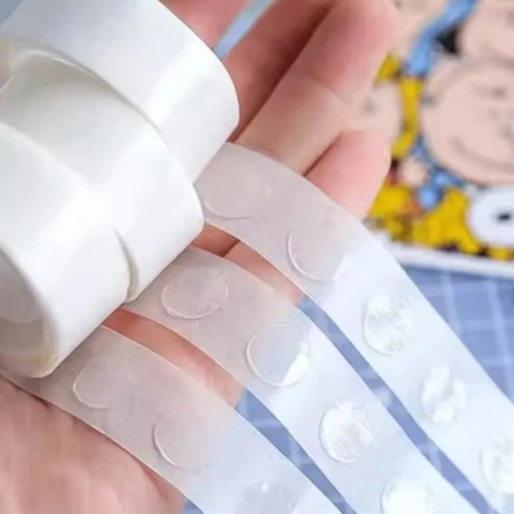 New 100/200/300Points Balloons Glue Adhesive Wedding Birthday Party Decoration Super Sticky Point Double Sided Stick Tape - Detail 1