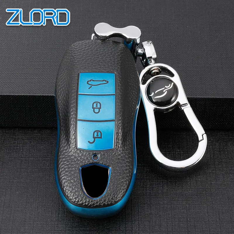Custodia in pelle TPU per auto per Porsche Cayenne 958 911 Lepin 996 Macan Boxster Panamera 997 944 924 Panamera 718 971 9YA