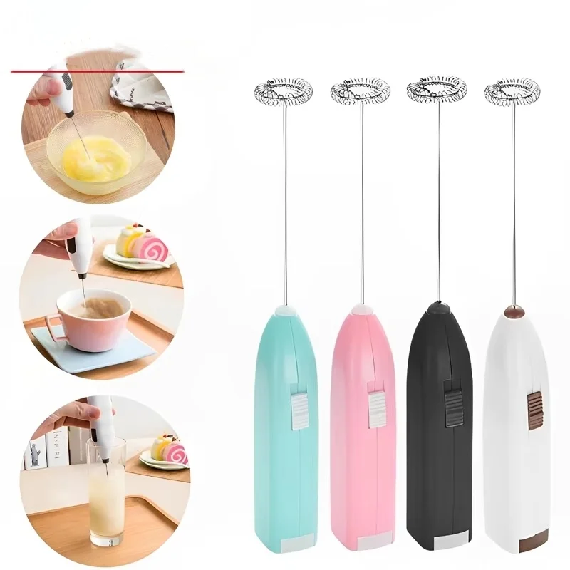 Mini elektrische Milch Kaffee mischer Milch schäumer Hand Eier schläger drahtlose elektrische Haushalts küche Kuchen Backen Schneebesen Werkzeug