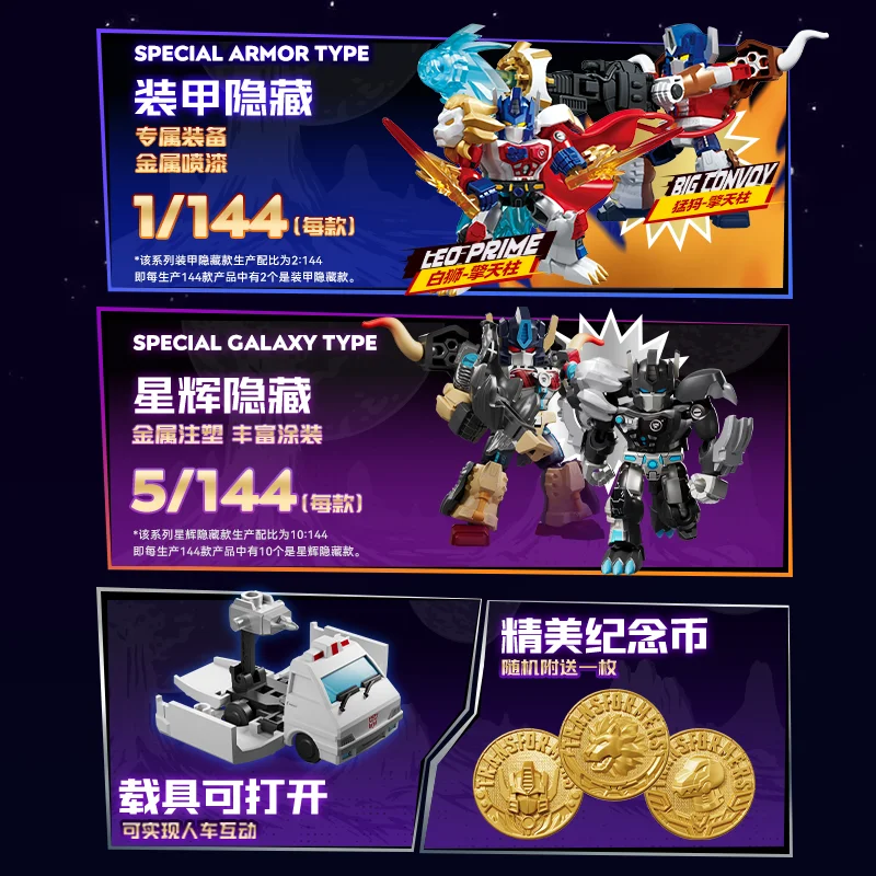 NEW Blokees Transformation GV07 12PCS Optimus Prime Shockwave