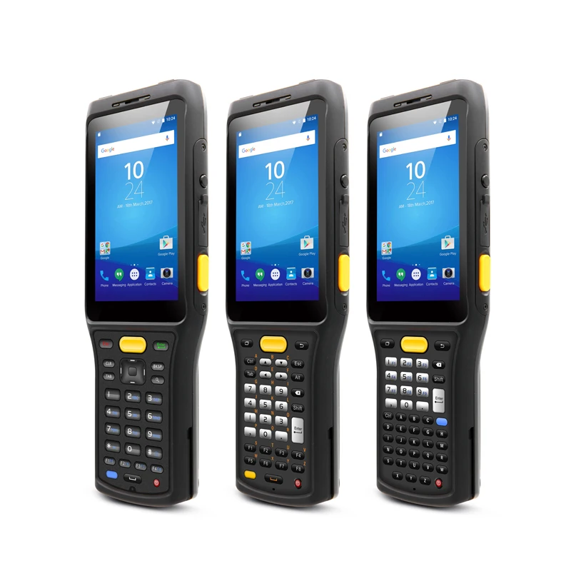 Handheld 2D Scanner with Numeric Keypad Industrial Data Tag  Reading Terminal Warehouse Management Android machine