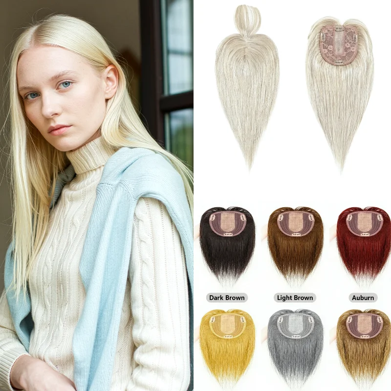 parrucca-con-ciocche-di-capelli-umani-remy-per-donna-9x14-cm-25-cm-liscia-con-clip-613-p18-613-con-frangia-ufficio-professionale-vendita-all'ingrosso