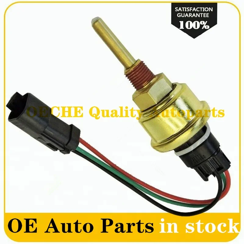 1X New 3 Pin Coolant Temperature Sensor Liquid Coolant Level Sensor 2399957 239-9957 For Caterpillar C10 C12