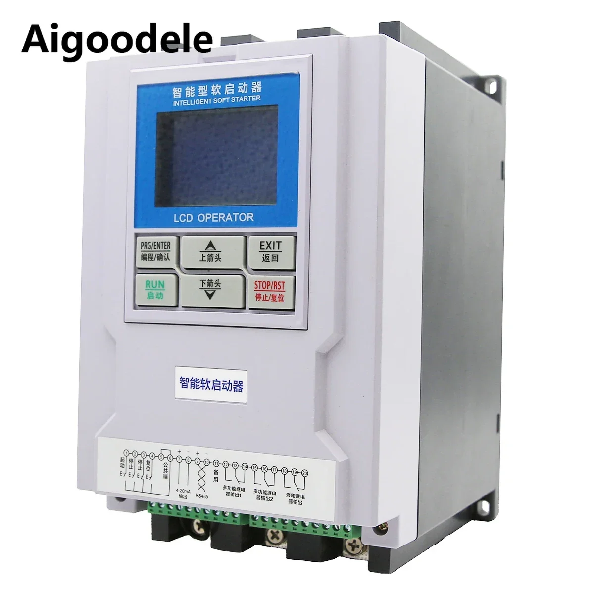 AC Soft Starter 240V Soft Start Manufacture 3 Phase 220V 50Hz/60Hz Online Motor Starter  11/15/18.5/22/30/37Kw No Contactor