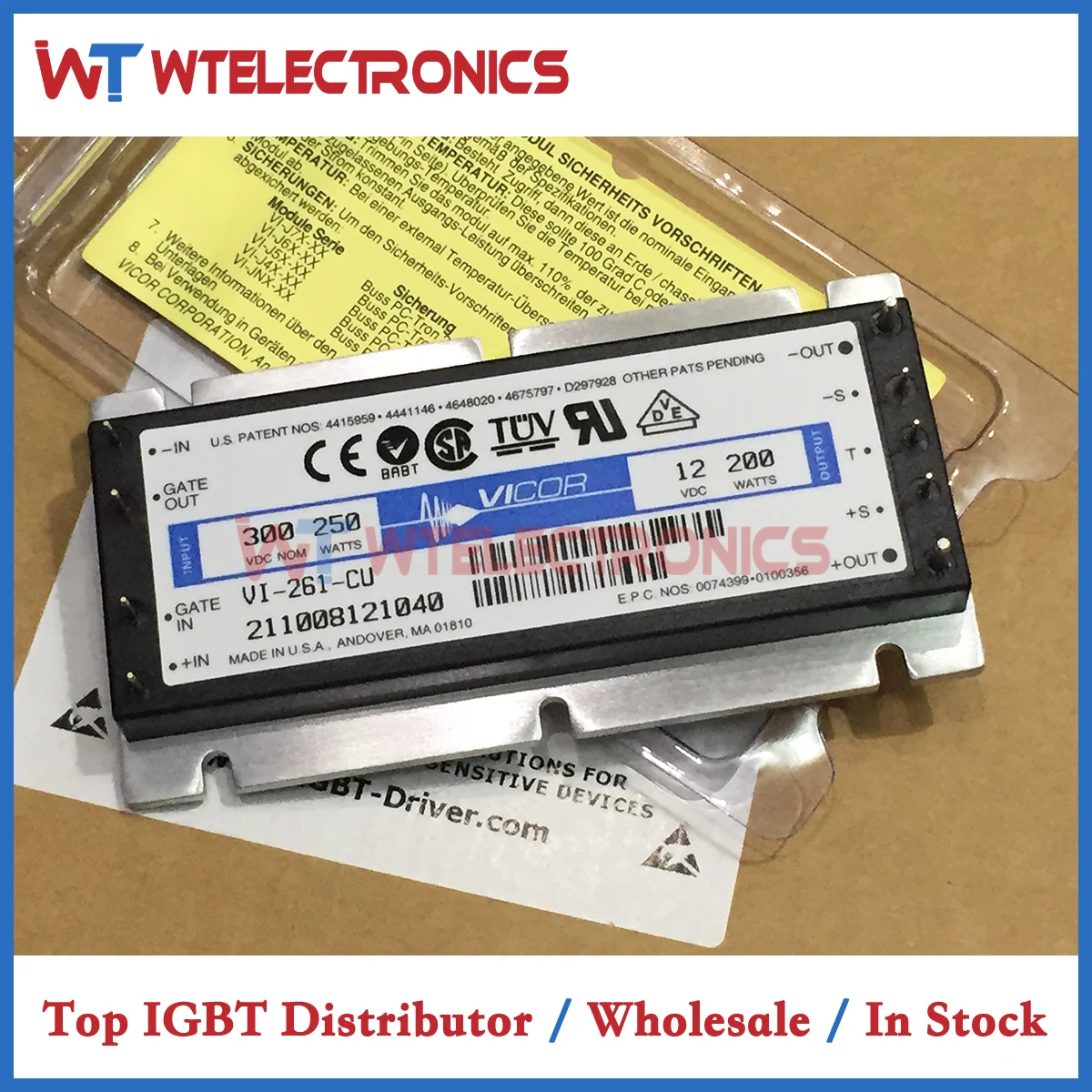 

Genuine VI-261-CU Power Module VI261 CU VI261CU