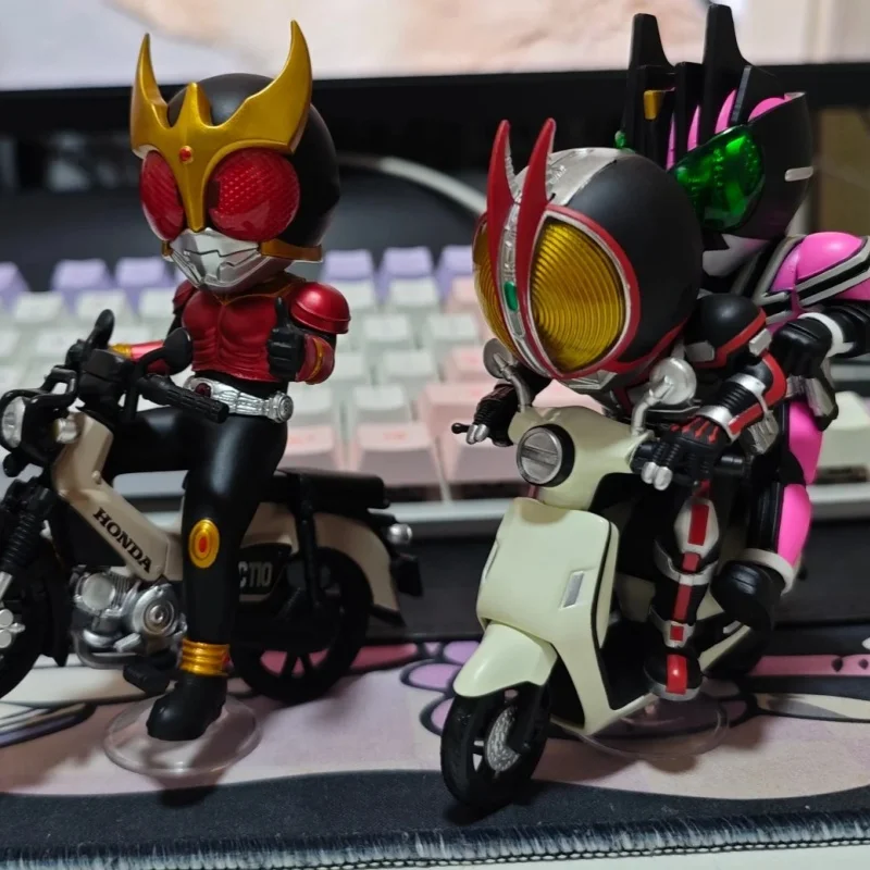 Authentic Bandai Bn Figure Q Series Kamen Rider × Car Blind Box Collaboration Motorcycle Model Toy