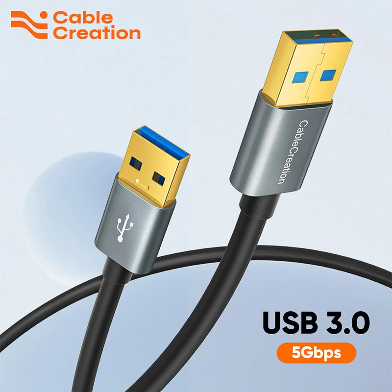 

CableCreation 5 Gbps USB 3.0 to USB Extension Cable Type A Male to Male USB Extender for Radiator Laptop Fan Hard Disk TV Box