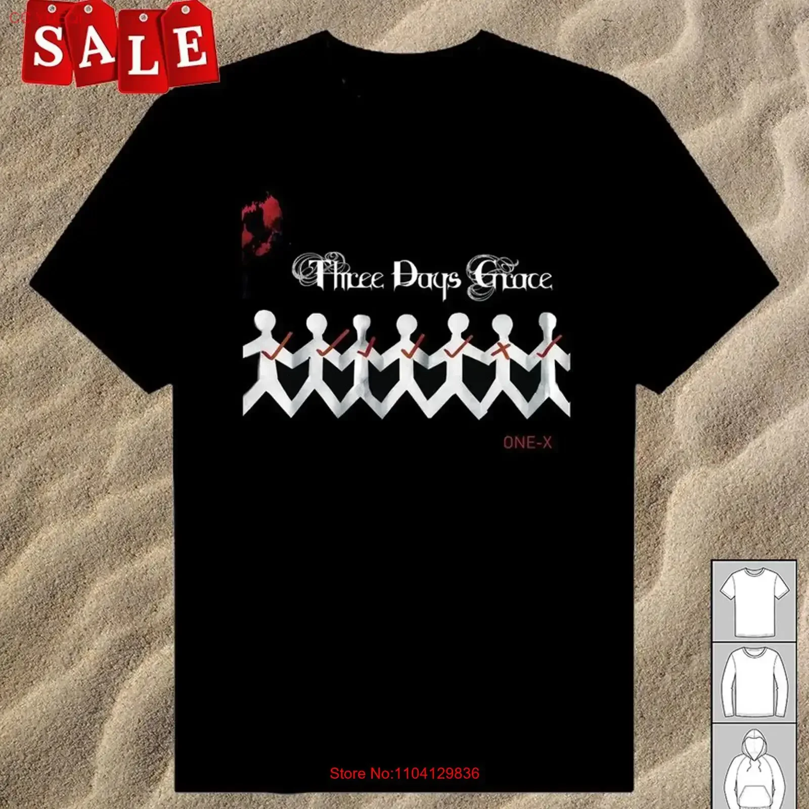 New Three Days Grace band For Fans S 5XL T Shirt NH14 vintage Washed Stretched Versatile Soft Casual Breathable
