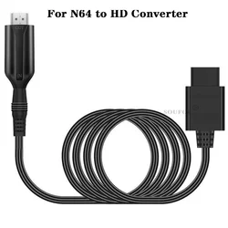 N64 To HDMI-compatible Converter Game Adapter For Nintend N64 /SNES /NGC /SFC Plug And Play 1080P Adapter N64 To HD Converter