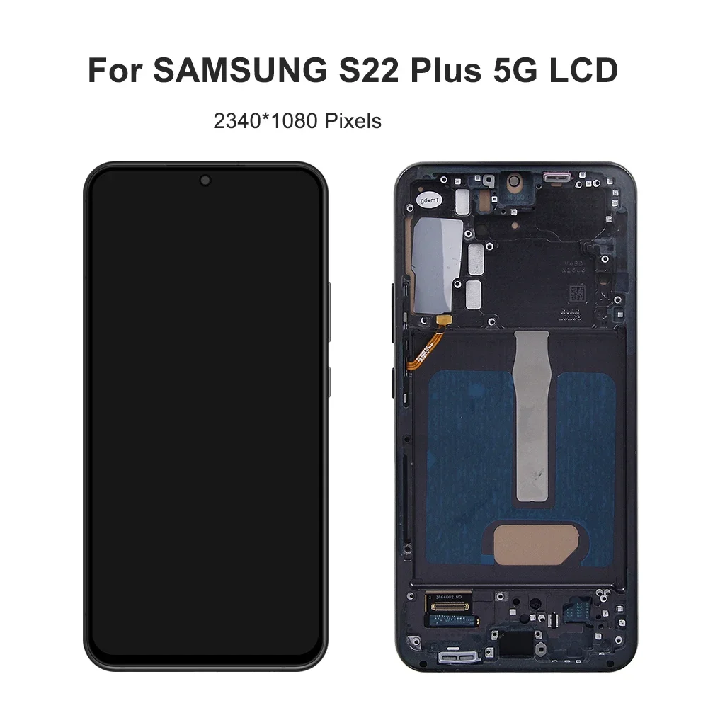 For Samsung S22+ Tested For S22 Plus S906B S906 S906W S906N S906E LCD Display Touch Screen Digitizer Assembly Replacement