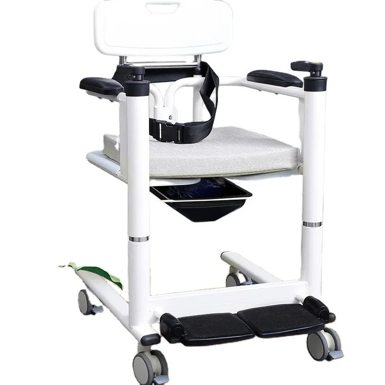 

Wholesale elderly paralyzed lift disabled transfer car with toilet patient transfer lift chair for hospital use