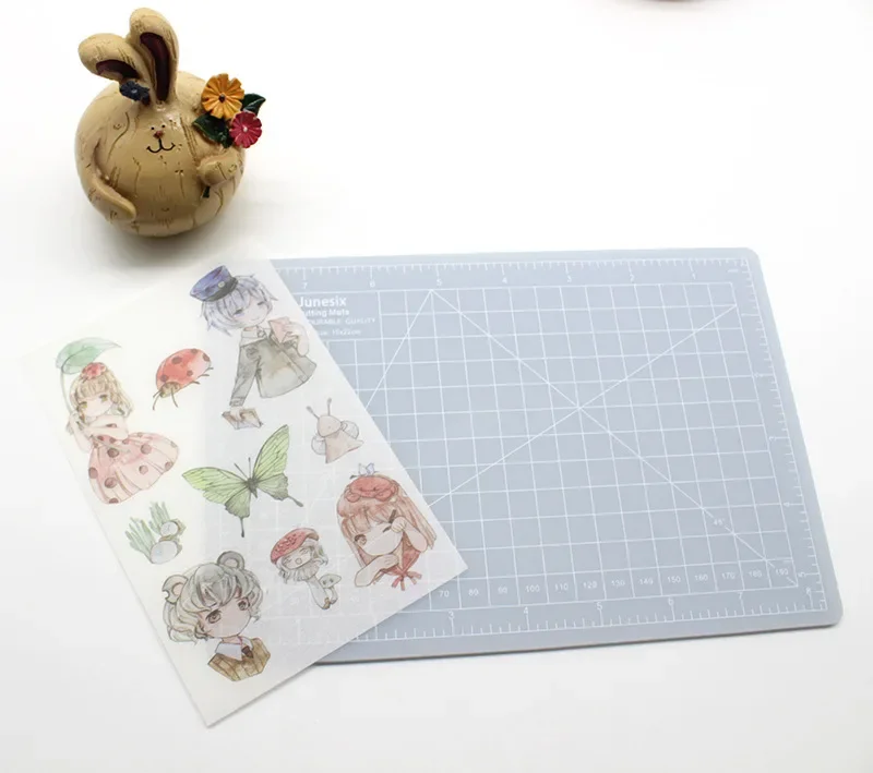 New Multi-size Translucent Art Manual Double-sided Tool Self-healing Cutting Board Pvc Mat Patchwork Rubber Cutting Mat Carving
