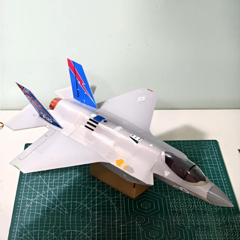 

Новая модель самолета с дистанционным управлением и фиксированным крылом F-35a, 30-канальная модель самолета с одним двигателем, собранная с дистанционным управлением