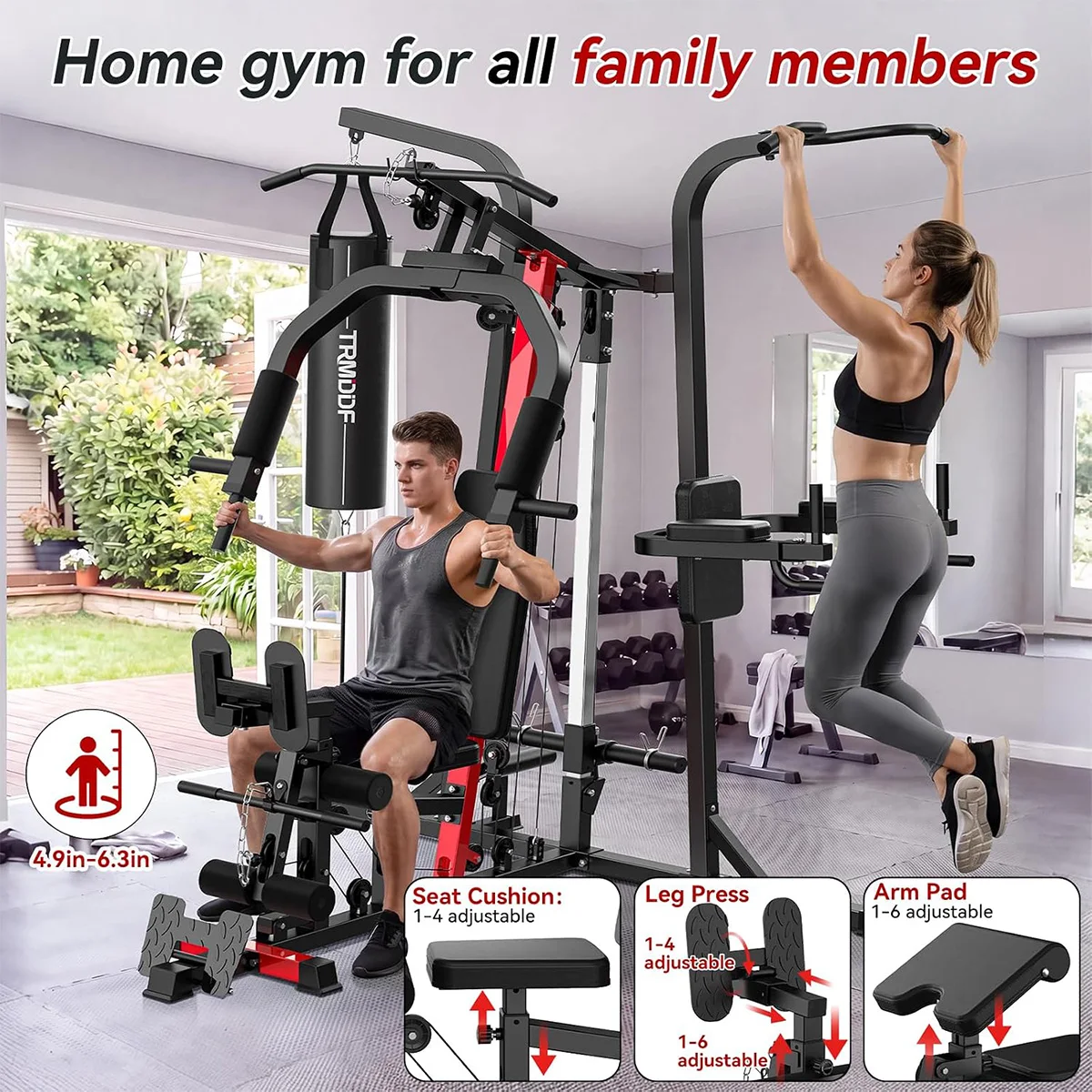 Attrezzatura per palestra dome - Home Gym Leg Press recensione e prezzo