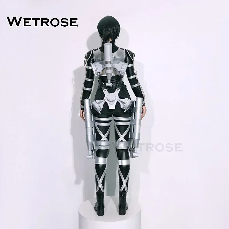 【Wetrose】متوفر أزياء Aot التأثيرية للموسم النهائي تيتان جان ليفي ميكاسا أكرمان أرمين كوني هانج إرين بدلة قتالية