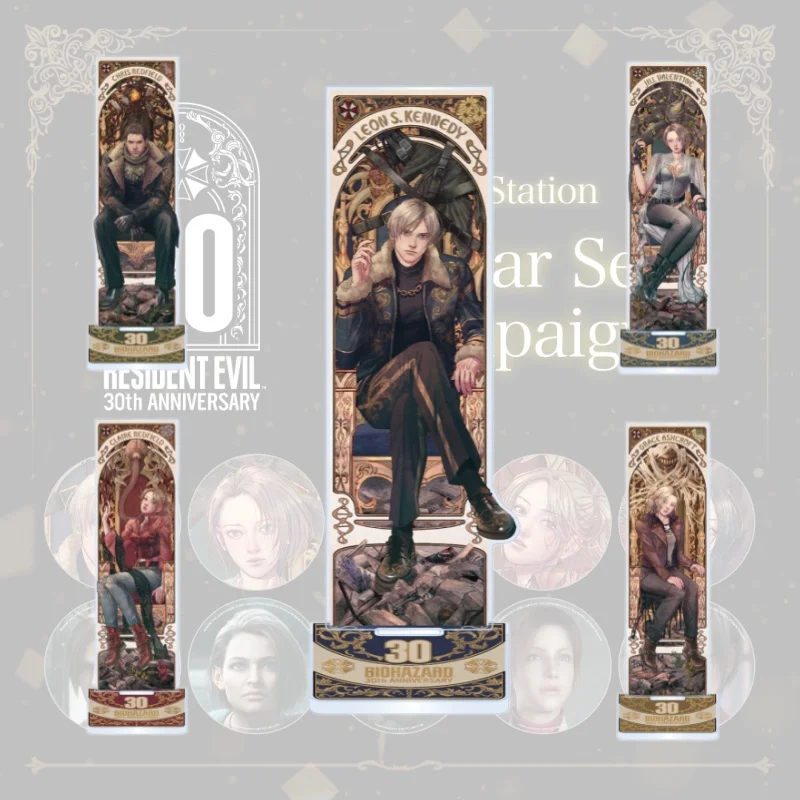 Game Resident Evil Acrylic Stand Anime Leon S. Kennedy Claire