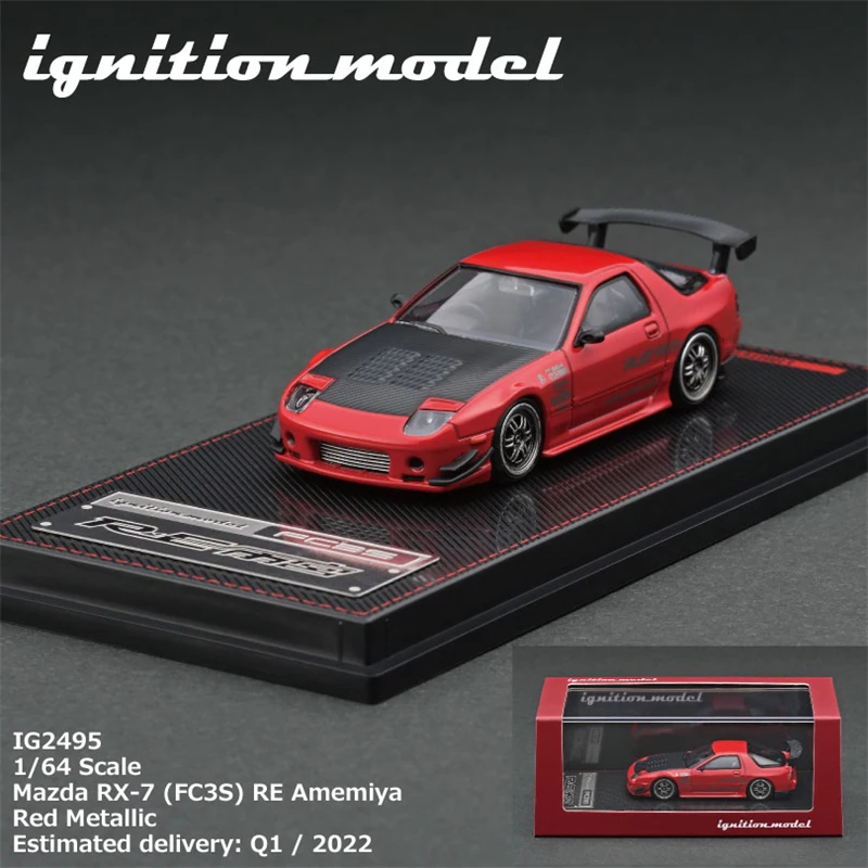 IG 1:64  RX-7 (FC3S) RE Amemiya Model Car