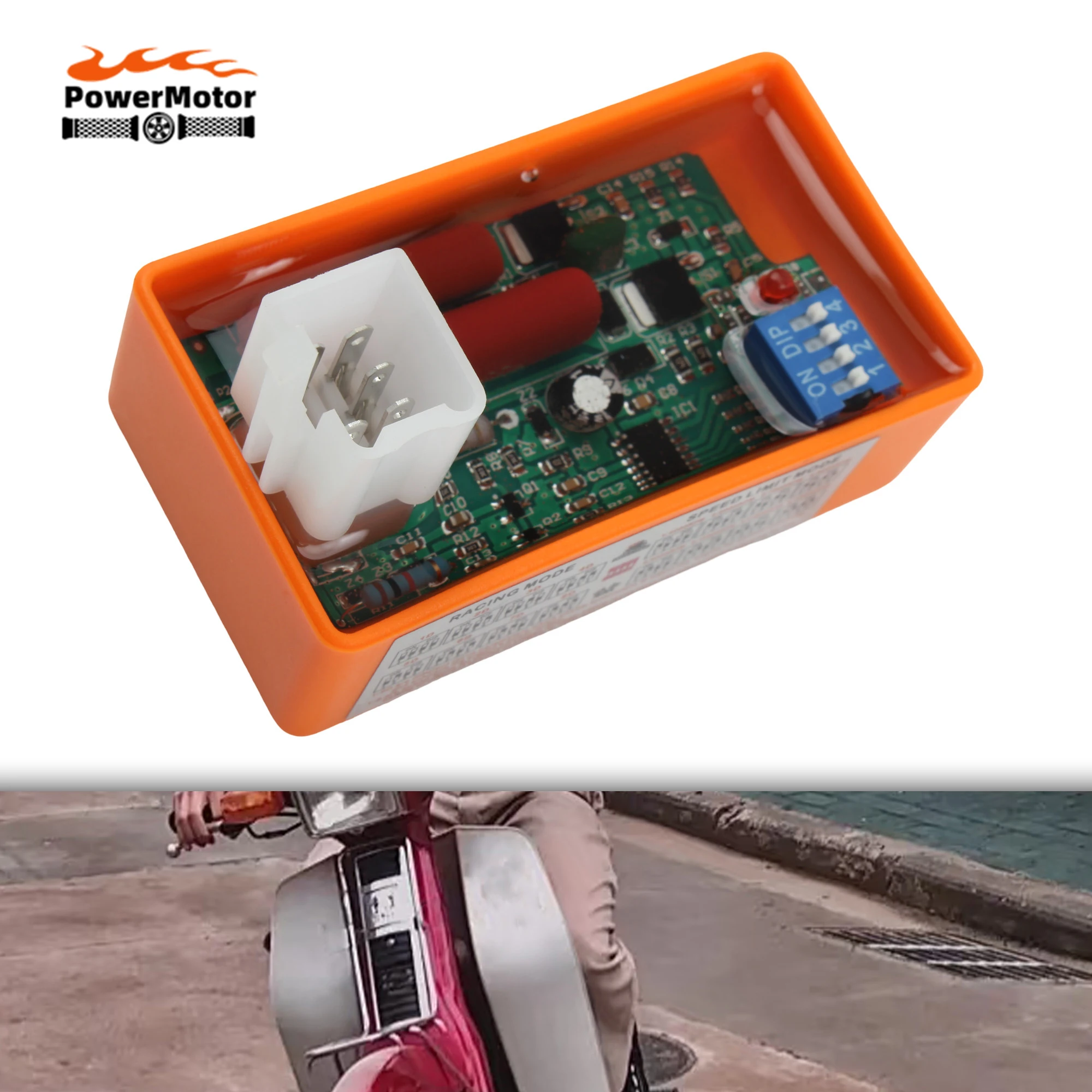 

Motocross Ignition 5 Pin AC CDI Box Modified For WAVE100 Racing YX140 Competitive Racing Tool Lgnition Speed limit4000-12000