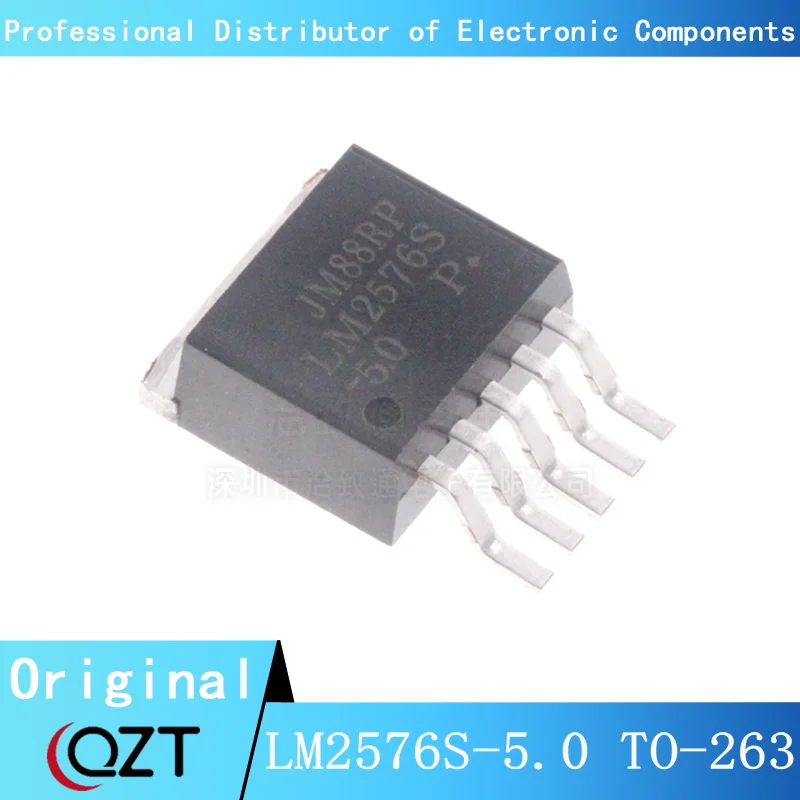 10pcs/lot LM2576S-5.0 TO263 LM2576SX-5.0 TO-263 LM2576-5.0 TO-263-5 5V chip New spot