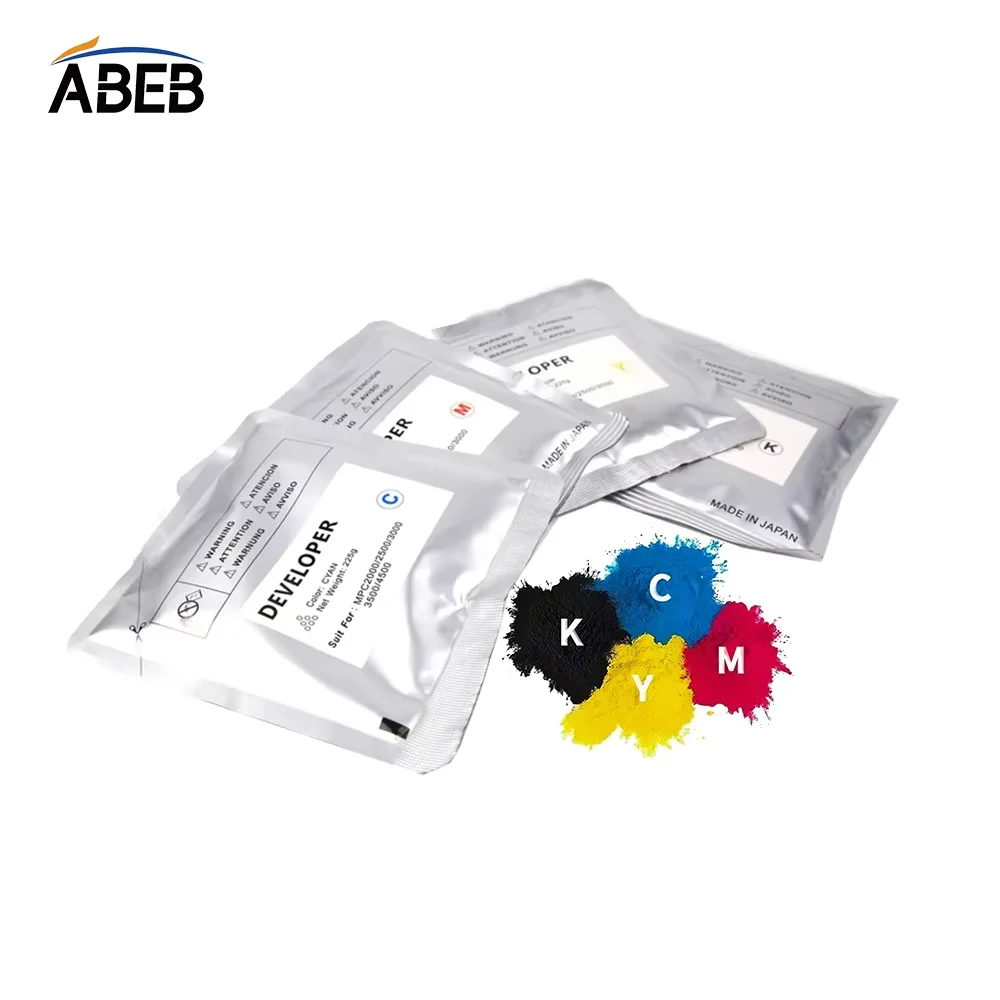

1Set /4PCS MP C2500 Developer Powder For Ricoh MPC2500 MP C2000 C3000 C3500 C4500 High Compatible Copier Color Developer 225g
