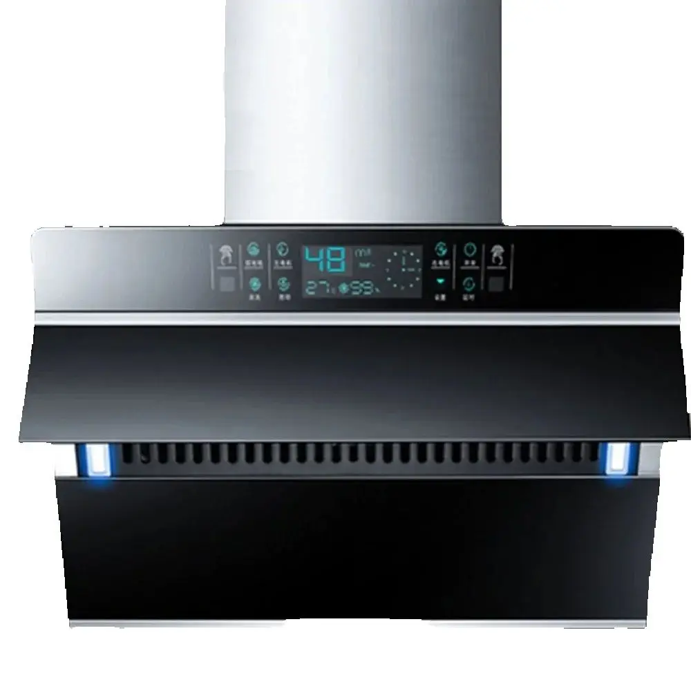 Exaustor de exaustão de sucção grande, 900mm, para cozinha, exaustor embutido, exaustor lateral doméstico