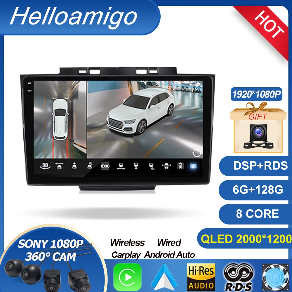 

For Great Wall Haval H5 Greatwall Hover H5 H3 Car Multimedia Player GPS Navigation Stereo Autoradio DSP 4G Android 12 Car Radio