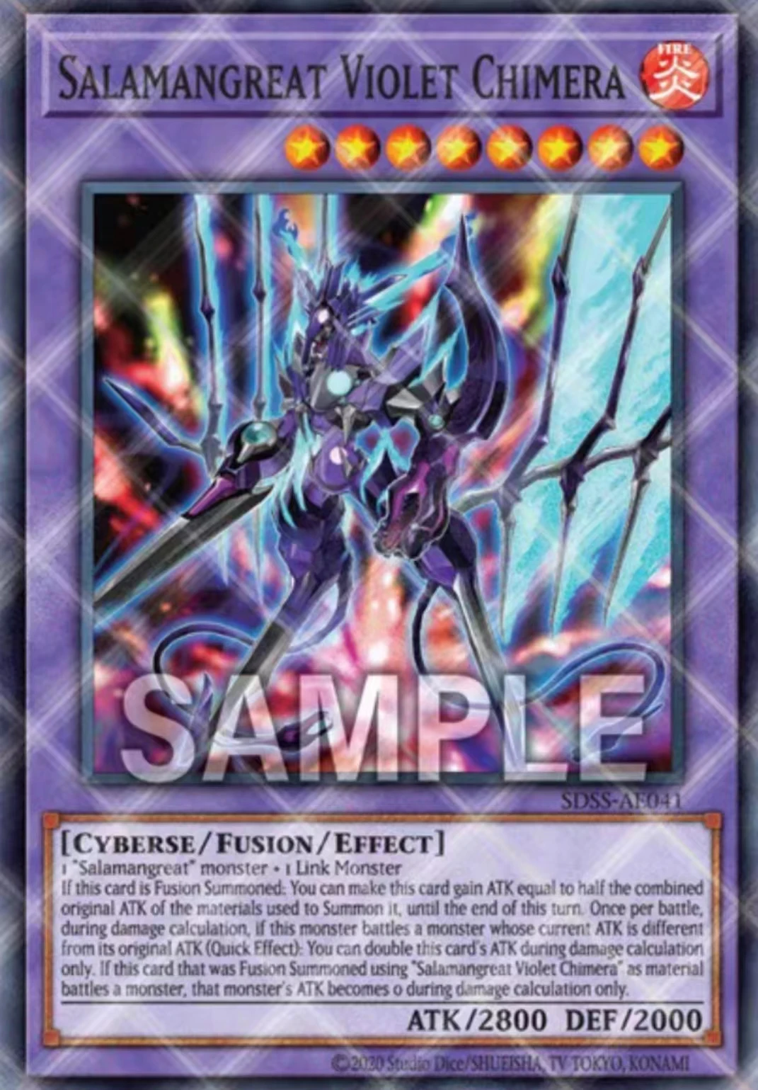 การ์ดต้นฉบับเกม Yu Gi Oh โครงสร้างดาดฟ้า: โดเมนอันศักดิ์สิทธิ์ SDSS ของ Reincarnated Flame Beast ภาษาอังกฤษ SEALED Card Collection