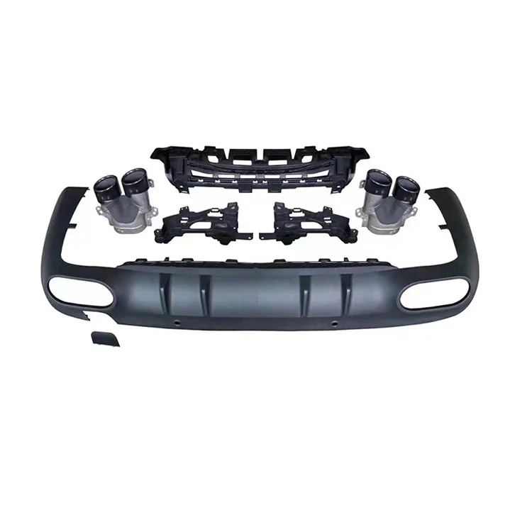 

Damei новый автомобильный Стайлинг пластиковый диффузор для губ выхлопных газов для Mercedes Benz CLS Class W257 C257 2019-2023