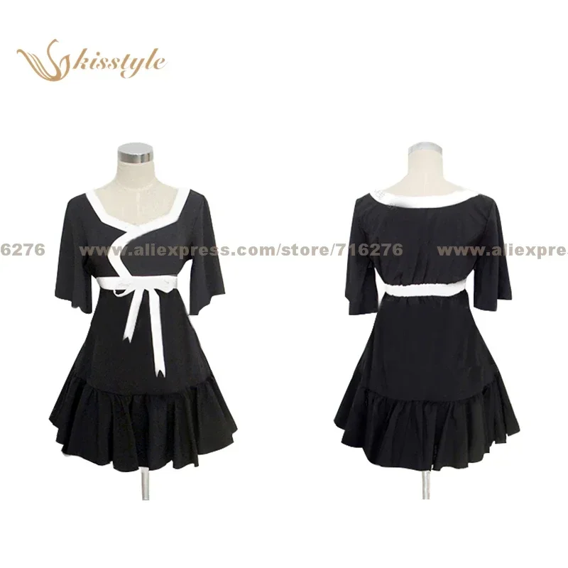 

Anime Bakemonogatari Monstory/Monogatari Senjougahara Hitagi Black Uniform Cosplay Costume,Customized Accepted