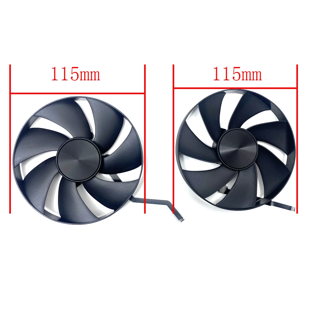 Imagem -06 - Ventilador de Refrigeração para Nvidia Geforcede Placa Gráfica Ventilador Gpu D4a31k04 Ad4a31k05 Rtx4090 Rtx 4090 Founders Edition Novo 115 mm Fãs