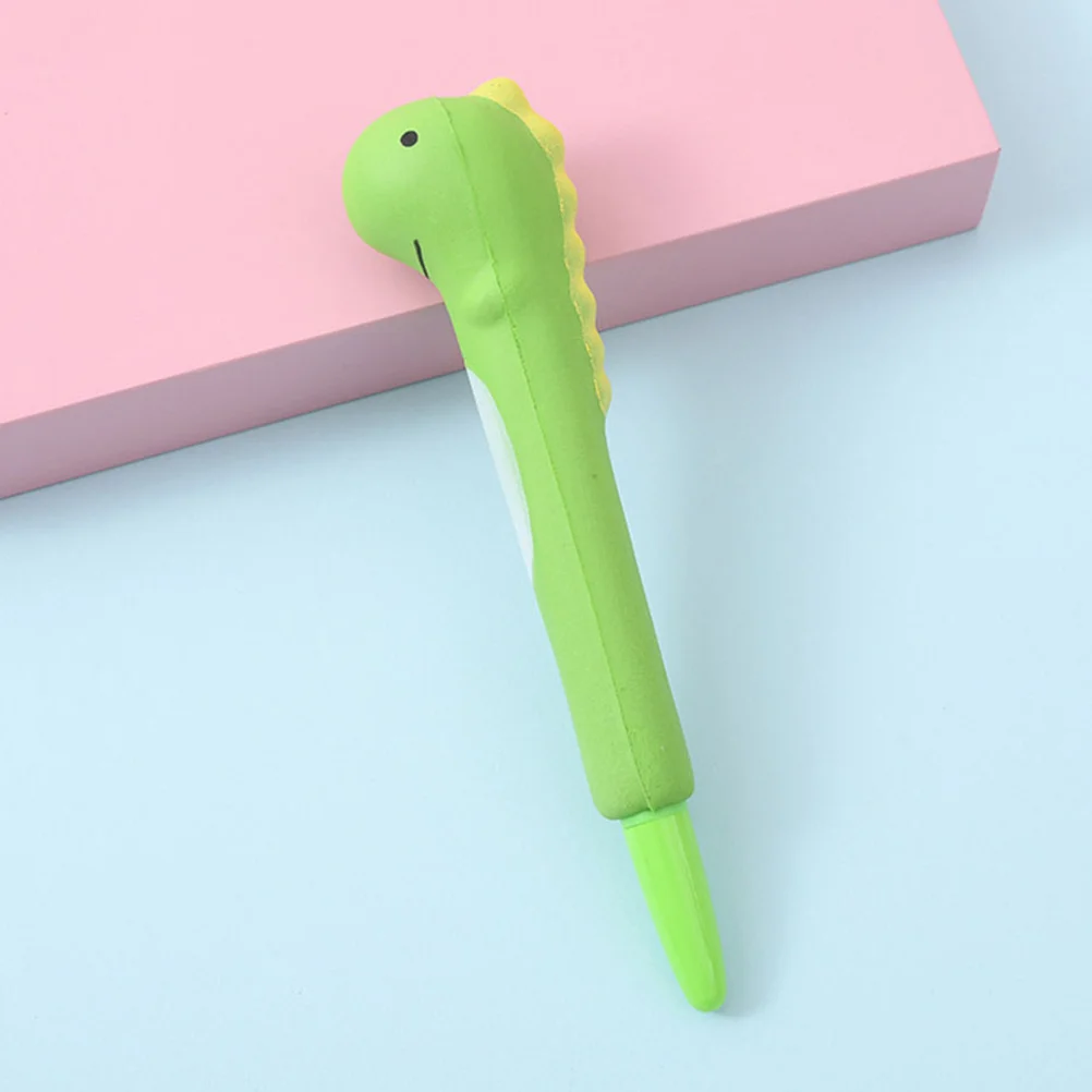 Adorable Dinosaur Gel Pen Smooth Ink Flow Ideal for Note Taking Drawing Classroom Use Student Writing Accessories Cute Pens