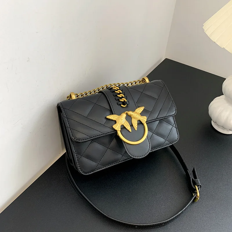 

Маленькая квадратная сумка для женщин, кошелек через плечо с вышивкой, модная уникальная дизайнерская легкая роскошная универсальная дневная сумка