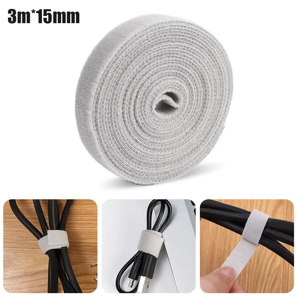 3M Cord Wrapper Hooks Wire Cord Cable Organizer Air Fryer Coffee Machine Wrap Cable Protector Winder Household Appliances