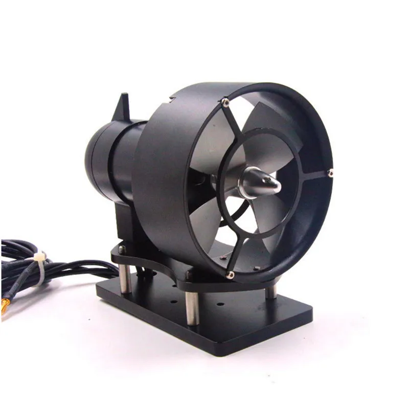 

DS-02 PRO IPX8 27V 12KG Thrust Waterproof Azimuth Thruster 24V 900W CNC Metal ROV For RC Boat Robot Submarine