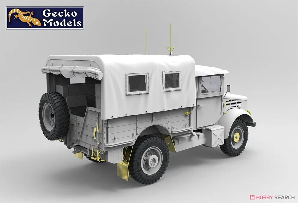 Gecko 35GM0061 1/35 WWII British MWR FFW Radio Command Truck Scout Car Plastic Building Hobby Craft Toy Assembly Model Kit