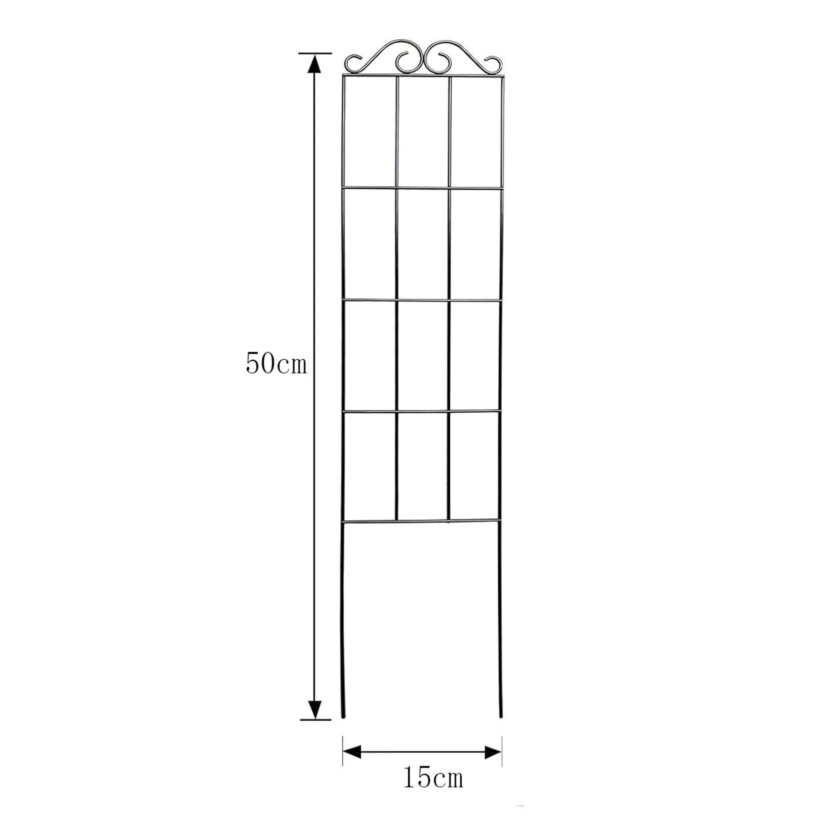 Garden Trellis Durable Garden Trellis Climbing Plant Stem Support Stake Stand Frame Vine Racks For Indoor Plant Flowers