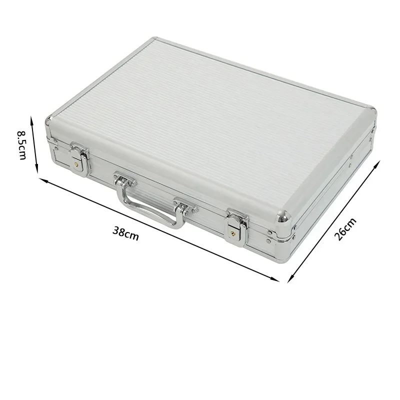 Caixa De Relógio De Alumínio Durável Para Homens, Organizador De Relógio, Caixa De Jóias, Exibição E Armazenamento, 6, 10, 12, 24 Slots