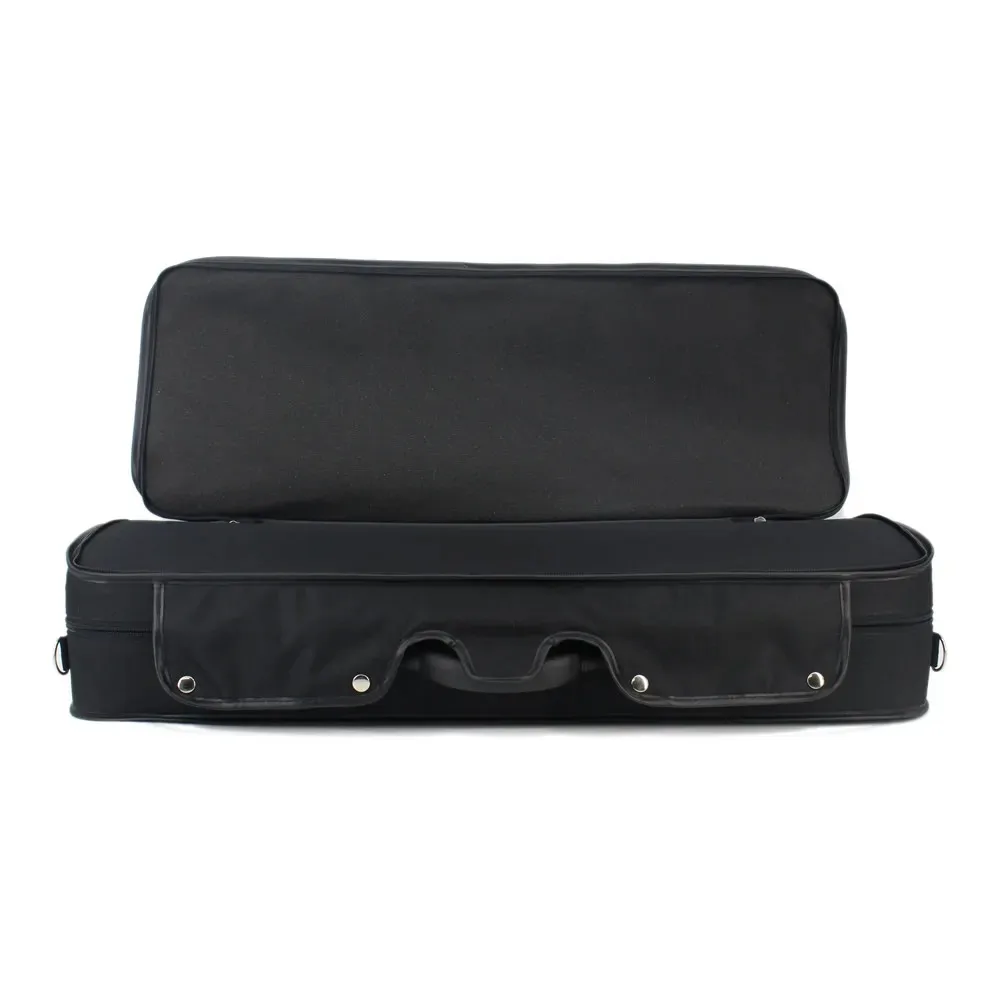 صندوق فيولا محمول مقاوم للصدمات من القماش الأسود لكاميرا مقاس 15-16.5 بوصة