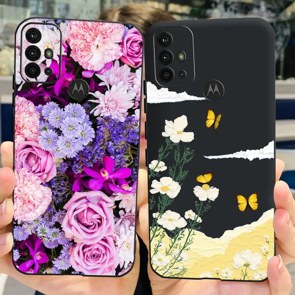 Funda Silicona Motorola Moto G20 – Diseño Mariposa Protección