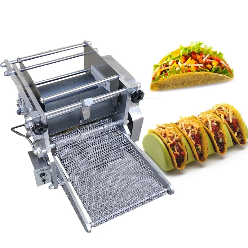 

5-20CM Roti Maker Corn Tortilla Making Machine Corn Chapati Press Roll Tortilla Machine Corn Taco Maker Machine