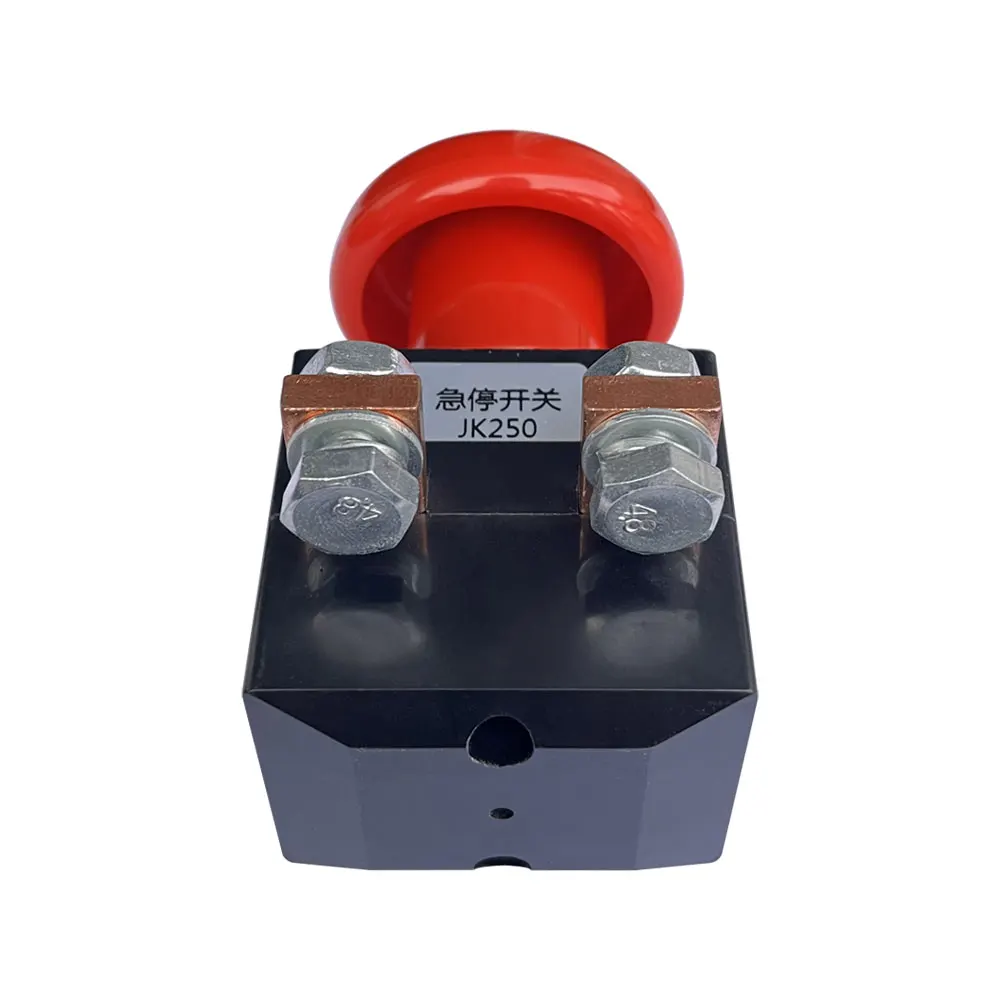 24V 250A Electric Forklift Truck Mechanical Power Emergency Stop Master Button Cut Off  Switch