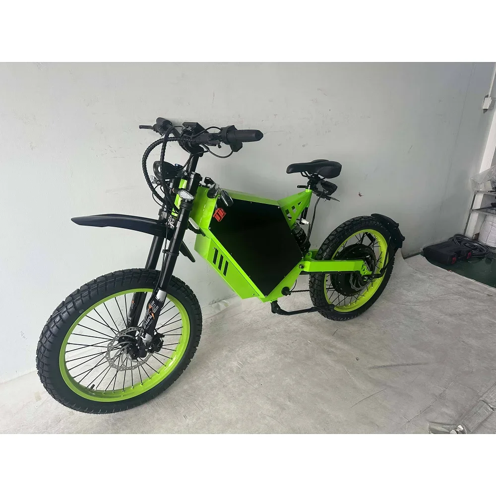 

Top Sale 72v 3000w 5000w 8000w 12000w 15000w Long Range Mountain Ebike Full Suspension Sports High Power Electric Bike