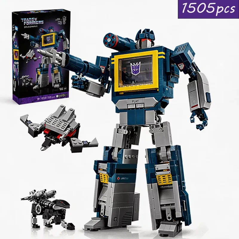 Nouveau kit de construction de robot bleu technique compatible MOC, briques mécaniques créatives DIY, jouets d'assemblage, cadeaux pour garçons, édition pour collectionneurs
