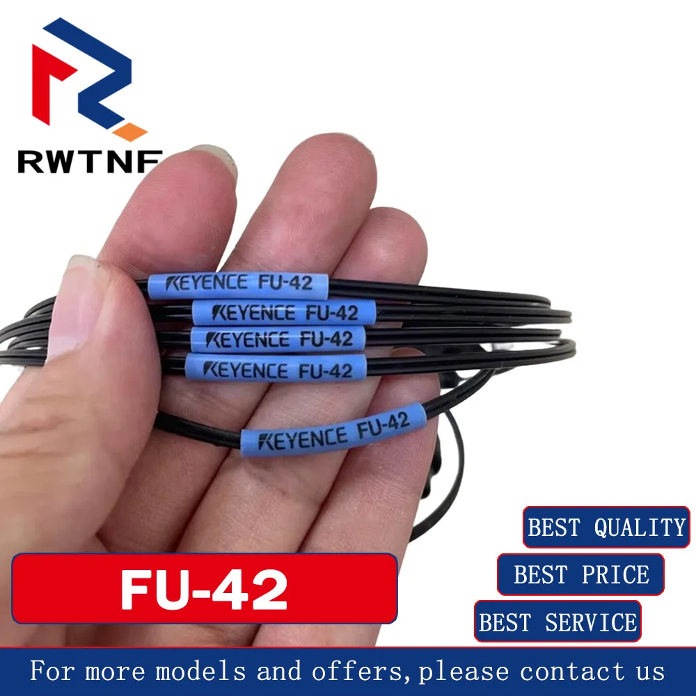 العلامة التجارية الجديدة حقيقية FU-42 KEYENCE مستشعر الألياف المنتشرة العاكسة البصرية 100% الأصلي ، مخزون المستودعات