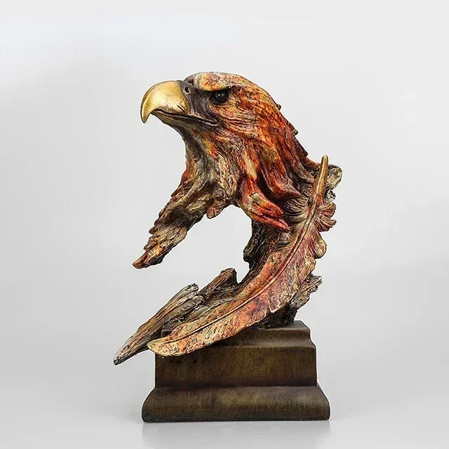 حار SalesHot Sales2021 تصميم كبير النمر النمذجة الراتنج الحرف تمثال الحلي المنزلية المميزة مجردة الحيوان موضوع النحت