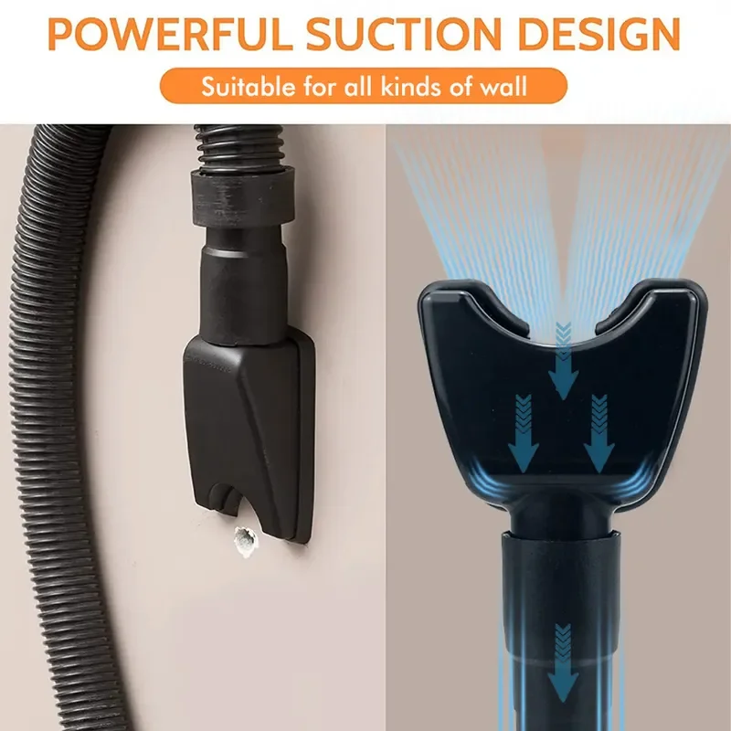 for Electric Drill Dust Cleaner Connector Hands-Free Dust Collector Attachment for Power Tools Woodworking Drilling Debris