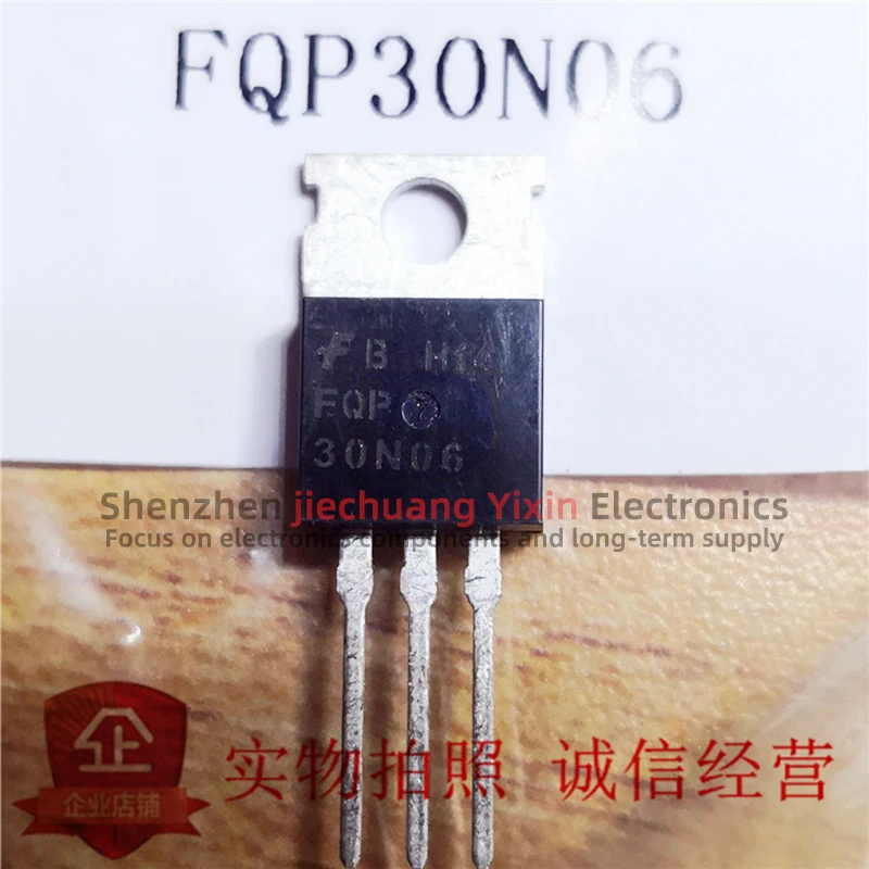 FQP30N06 FQP8N60C FQP6N80C FQP9N50C FQP17P06 TO-220 TRIODE Direct purchase New+Original 10 uds