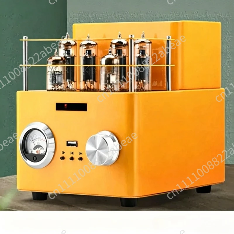 For 6P1 push-pull amplifier, a pure tube amplifier. Rated output power: 12W+12W, output impedance: 4-8Ω