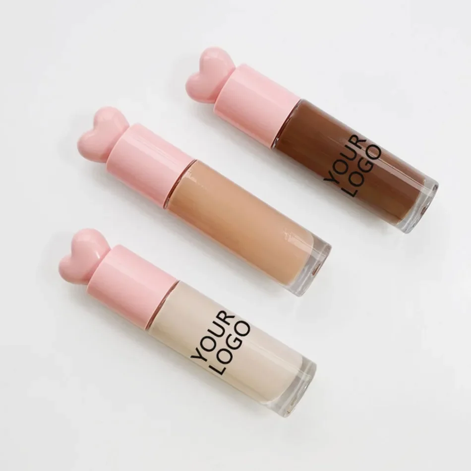 Liquid Foundation Private Label Natural Makeup Waterproof Cosmetics Base Concealer Custom Logo Wholesale