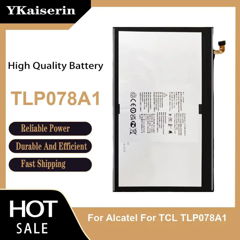 Tablet Battery High-Capacity 8000mAh For Alcatel For Tcl TLP078A1